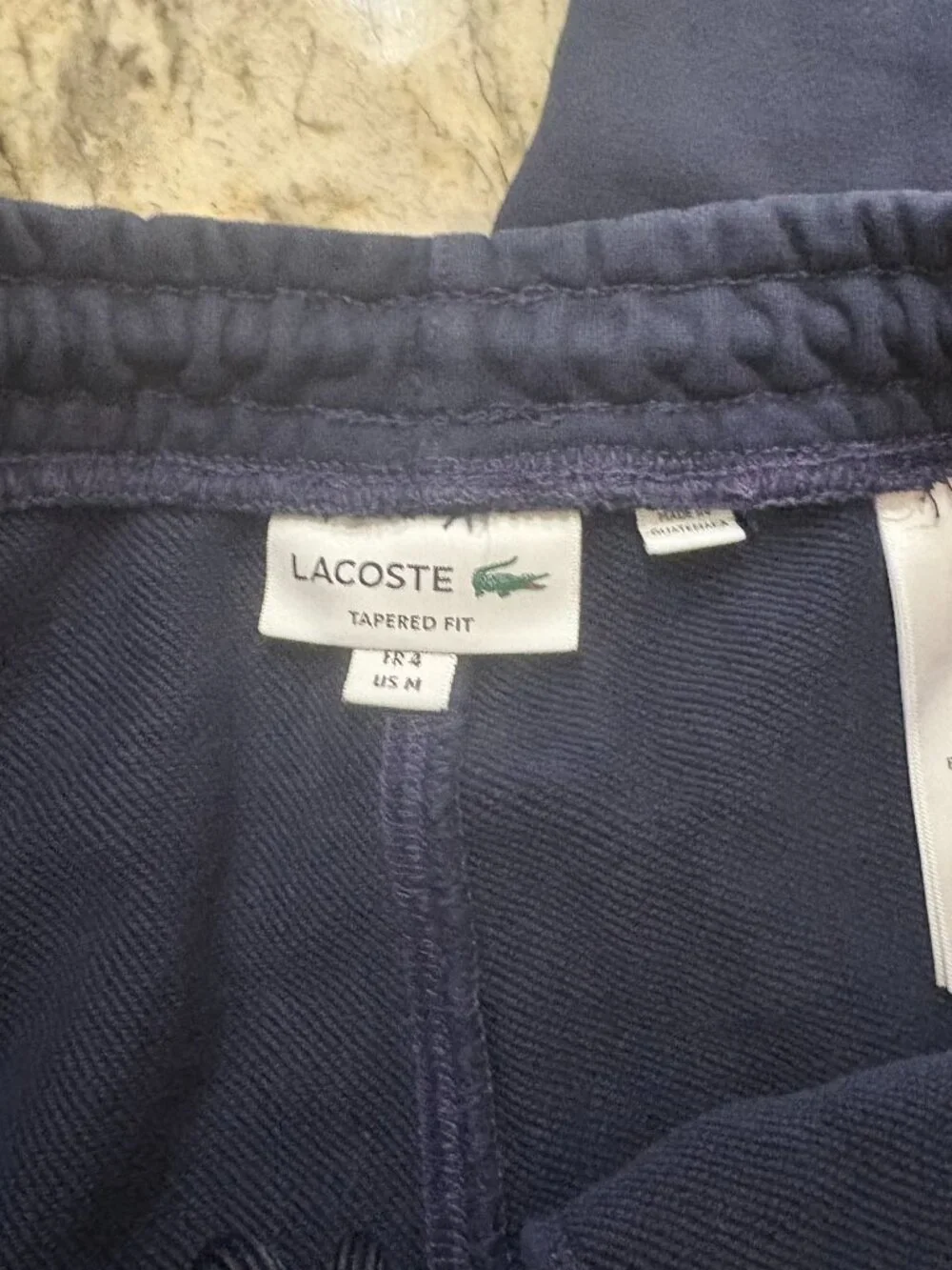 Lacoste Men's Tapered Leg Fleece Sweatpants